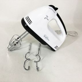 Мощный миксер для дома ручной Suntera SMX-133 300 Вт, Миксер нержавеющая сталь для крем меда QV-84
