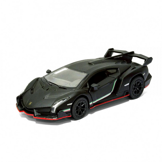 Колекційна іграшкова машинка MATTE LAMBORGHINI KT5370W інерційна  Black