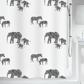 Шторка для ванної та душу Spirella Serengeti 180x200 см, водовідштовхувальна поліестер, 10.19148
