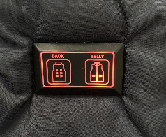 Жилет з підігрівом жилетка нагріваюча 9 зон обігріву від powerbank USB L 48 унісекс електрожилетка | Зображення 8