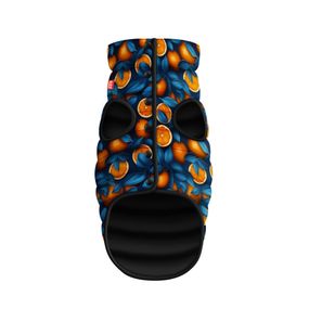 Курточка для собак WAUDOG Clothes крихіток "Апельсини", S35, В 47-50 см, С 30-33 см