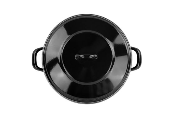 Кастрюля-жаровня Vitrinor Dutch Oven 2111692, 5 л, 26 см, стальная с крышкой и термометром, черная | Зображення 4