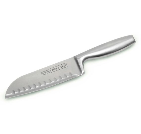 Нож кухонный Сантоку Kamille KM-5142 16.5 см