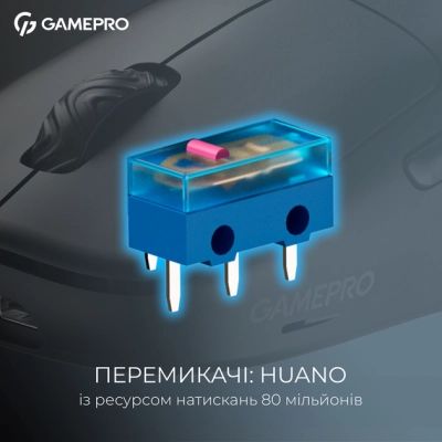 Мышка GamePro Asgard Loki Wireless/USB Black (GM022B) | Зображення 3