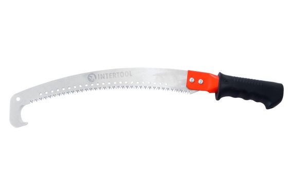 Ножовка садовая Intertool - 350 мм x 7 T x 1" x 3D с крюком (HT-3150)