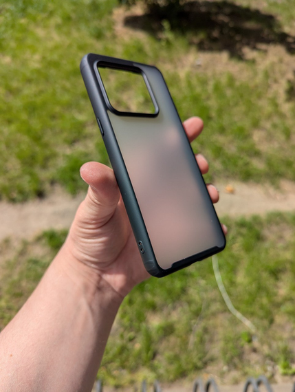 Oneplus 10t протиударний чохол WLONS Matte