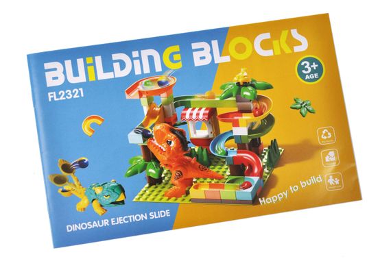 Конструктор FL2321 "Дино Парк" 85 дет. р.36x10x28 см YG Toys | Зображення 6