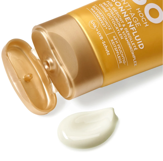 Антивіковий Сонцезахисний флюїд  SUNDANCE Sonnenfluid Gesicht Anti Age LSF 50 50 ml | Зображення 2