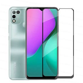 Захисне скло 2.5D на весь екран для Infinix Hot 10 lite
