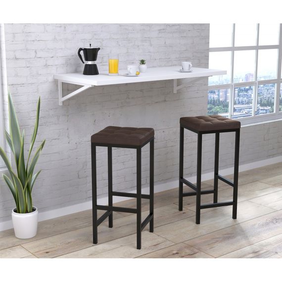 Стул барный Loft Design BS-1 soft серый | Зображення 2