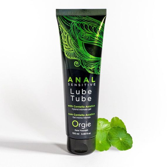 Анальна змазка Orgie Lube Tube Anal Sensitive, 100 мл, водна основа, імітація силікону Sex Aura | Зображення 3