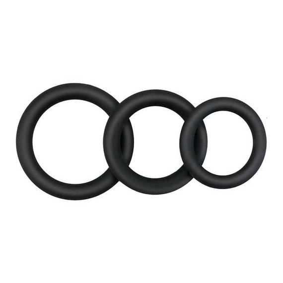 Набор эрекционных колец (3 шт) - Гладкое