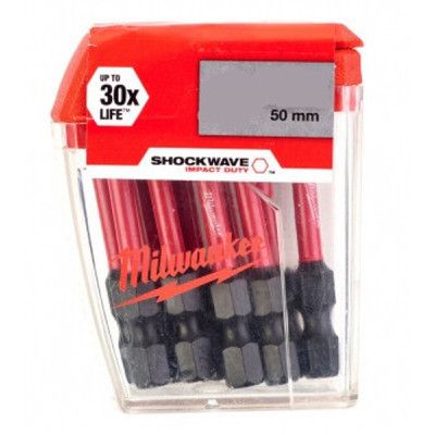 Набор бит Milwaukee SHOCKWAVE TX30, 50мм, 10шт (4932471574) | Зображення 1