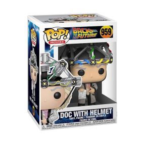 Колекційна фігурка Back to the future Док із шоломом для читання думок