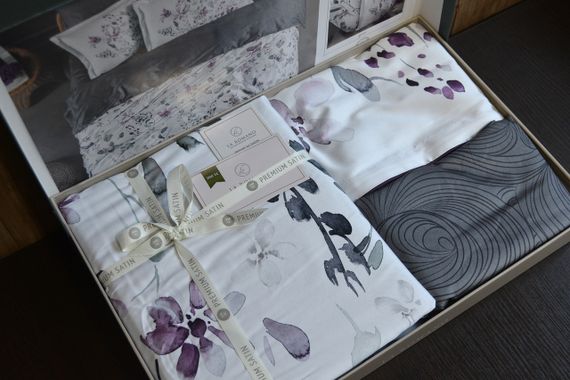 Постільна білизна La Romano Premium Satin 200×220 Delcina Grey | Зображення 4