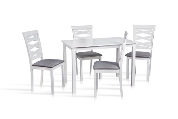 Комплект Бруклін (1+4) Білий WHITE