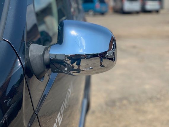 Хромированные Накладки на Зеркала (2 шт.) Carmos - Нержавеющая Сталь для Renault Sandero 2007-2013 гг | Зображення 6