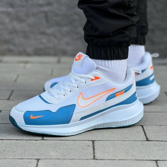 Кросівки літо весна  Nike колір: синій / білий | Зображення 1