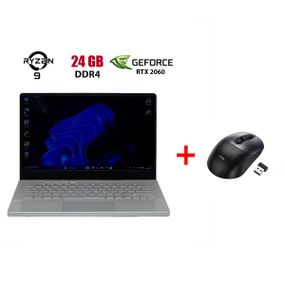 Ігровий ноутбук Б-клас Asus ROG Strix GA401l / 14" (1920x1080) IPS / AMD Ryzen 9 4900HS (8 (16) ядер по 3.0 - 4.3 GHz) / 24 GB DDR4 / 960 GB SSD / nVidia GeForce RTX 2060 Max-Q, 6 GB GDDR6, 192-bit / WebCam б/в + Подарунок Бездротова миша HOCO GM28