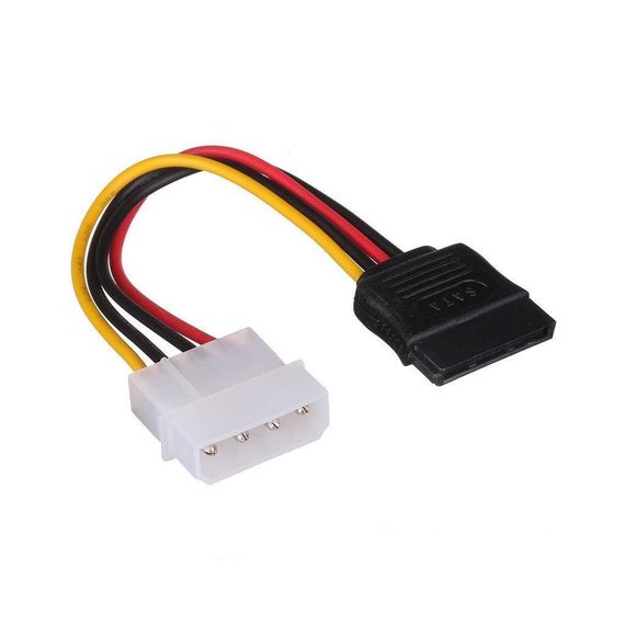 Перехідник живлення SATA (4P-1xSATA), 0.2m, Пакет | Зображення 1