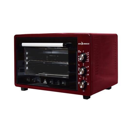 Електропіч гриль настільна Sea Breeze SB-0706 45 л 1420 Вт, Електродуховка настільна JA-756 для дачі | Зображення 1