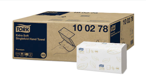 Tork Premium рушники, м'які 200 шт., 2 шарові, H3, арт 100278 (мін.замовлення в категорії TORK від 1000грн)