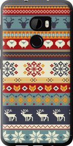 Чехол на HTC One X10 Рождественский орнамент "3303u-995-17620"
