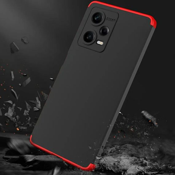 Чохол GKK 360 градусів для Xiaomi Redmi Note 12 5G колір Синій | Зображення 1