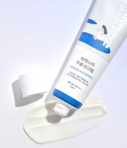 Крем та санскрін для обличчя Round Lab Birch Juice Sunscreen SPF50+ PA+ 50ml | Зображення 1