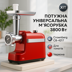 Электромясорубка для шинковки кухня, Мясорубка электрическая с чашей, Электро мясорубка для томатов AF-21