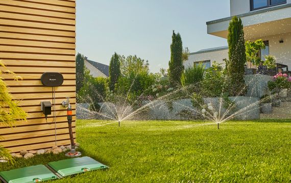Дощувач висувний ротаційний GARDENA MD40 08231-20 (13-40 м²) | Зображення 6