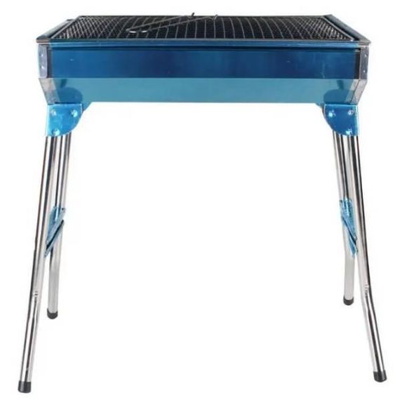 Мангал переносний з ґратами BBQ BARBECUE TRAY 883