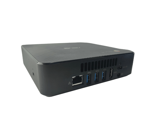 Комплект ПК: комп'ютер Asus Chromebox 3 USFF / Intel Core i7-8550U (4 (8) ядра по 1,8 - 4,0 ГГц) / 8 ГБ DDR4 / 240 ГБ SSD / Intel UHD Graphics 620 + Монітор 24" (1920x1080) TN  б/в | Зображення 4