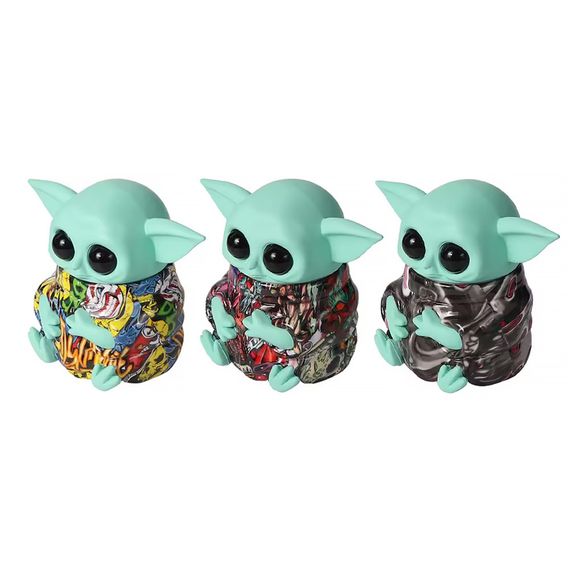 Гриндер Мельница Для Измельчения Трав "Baby Yoda Grogu" | Зображення 3