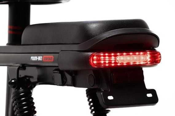 Электроскутер Crosser Mini LFP 450W 48V 15Ah, LiFePO4 аккумулятор, до 50 км пробег, электровелосипед 2 места Черный | Зображення 3