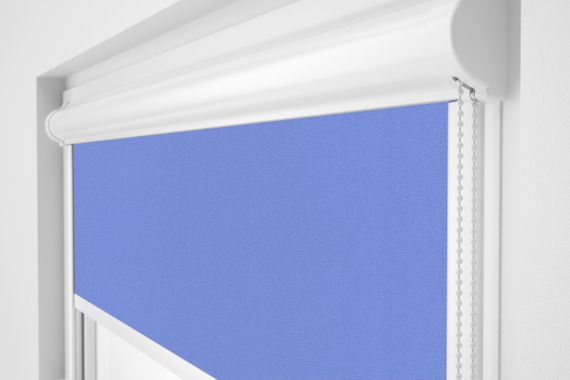 Рулонная штора Rolets Перла 2-1817-675 67.5x170 см закрытого типа Голубая | Зображення 1
