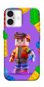 Чохол з картинкою Colorful constructor для Apple iPhone 16 Plus