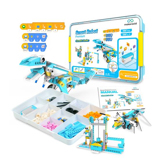Конструктор Makerzoid Smart Robot Premium (MKZ-PF-PM) | Зображення 1