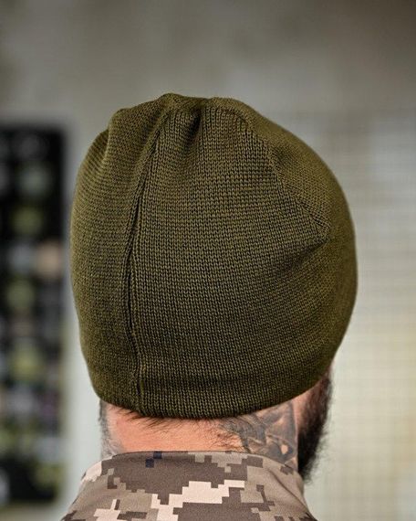 Шапка олива ВТ6834 | Зображення 1