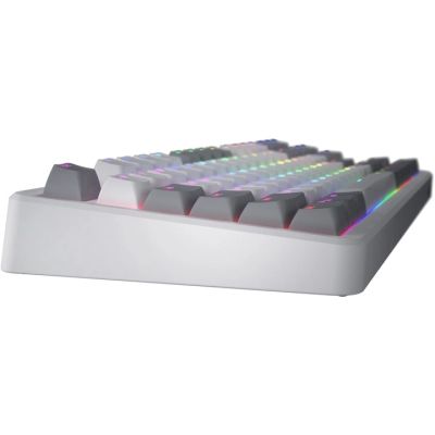 Клавиатура Hator Rockfall 3 Mecha TKL QMK/VIA Orange Wireless White (HTK851UA) | Зображення 4