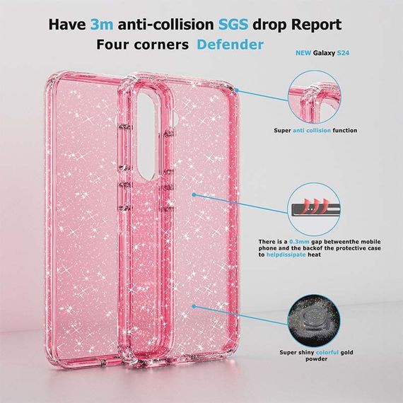 TPU чохол Nova для Samsung Galaxy A14 4G/5G Pink | Зображення 5