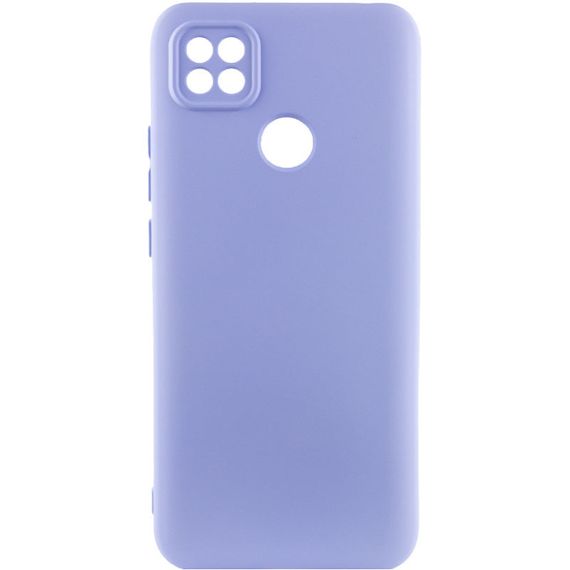 Чехол Silicone Cover Lakshmi Full Camera (AAA) для Xiaomi Redmi 10A Сиреневый / Dasheen