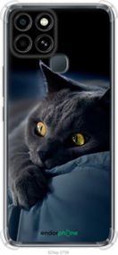 Чохол на Infinix Smart 6 Димчастий кіт "825sp-2758-2448"