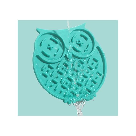 Килимок-годівниця WahoPet для собак Сова силіконова зелена | Зображення 2