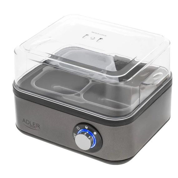 Яйцеварка на 8 яєць 800 Вт Adler AD 4486 Gun Metal | Зображення 4