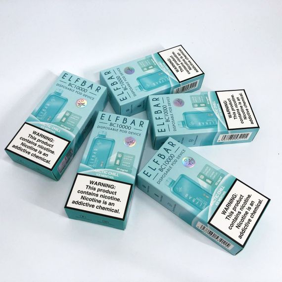 Elf Bar BC10000 смак Крижаний Ментол (Ice Mentol) (ws25661-26) | Зображення 9