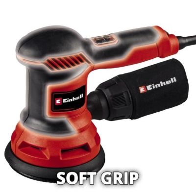 Шлифовальная машина Einhell TC-RS 425 E, 125 мм, 425Вт, 12000-26000 кол/мин, 1.7 кг (4462005) | Зображення 3