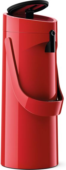 Термос Tefal Ponza Pump, 1.9л, пластик, скло, червоний (K3140314) | Зображення 1