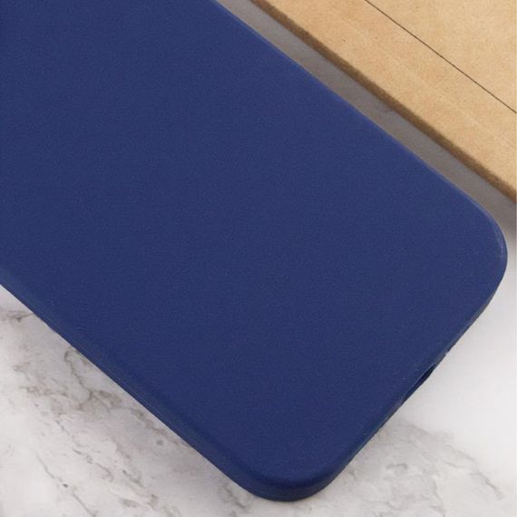 Чехол Silicone Case Full Protective (AA) NO LOGO для Apple iPhone 16 Pro Max (6.9") Синий / Deep navy | Зображення 1