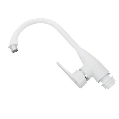 Змішувач для кухні пластиковий білий RIZO без підводки RP42W | Зображення 1